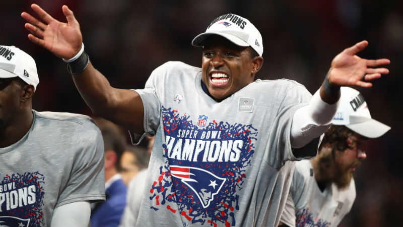 New England Patriots wide receiver Matthew Slater