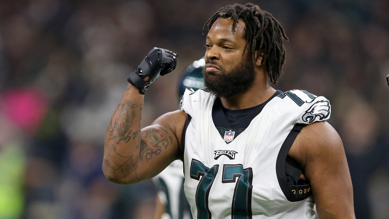 New England Patriots Defensive End Michael Bennett