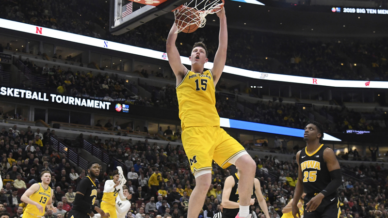 Michigan's Jon Teske