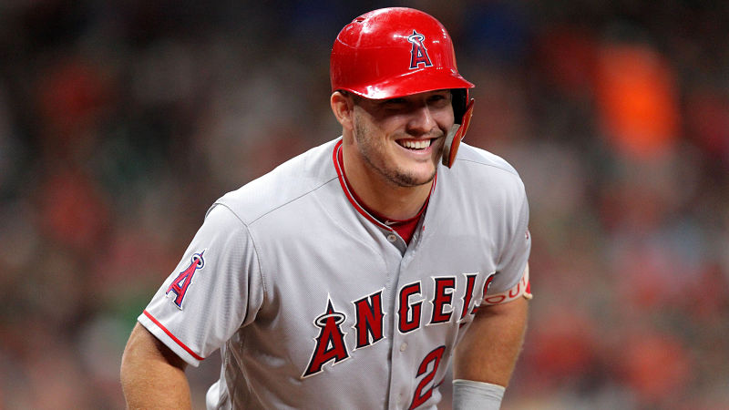 Los Angeles Angels outfielder Mike Trout