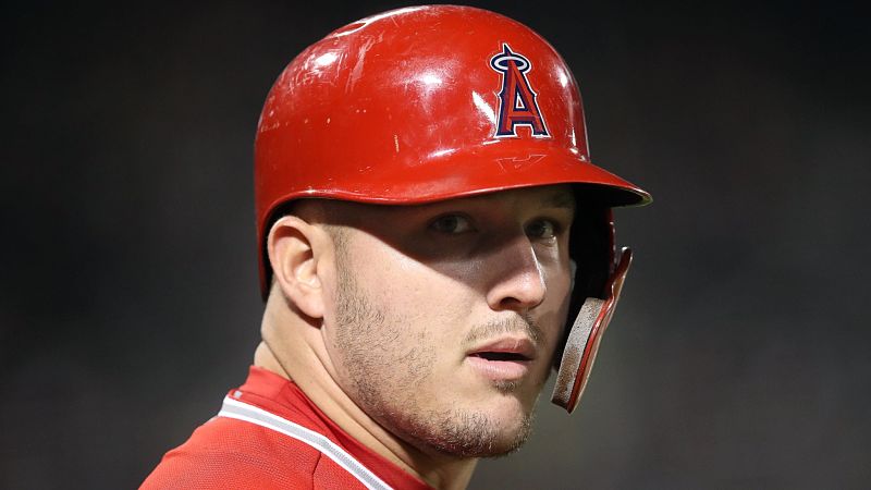 Los Angeles Angels outfielder Mike Trout