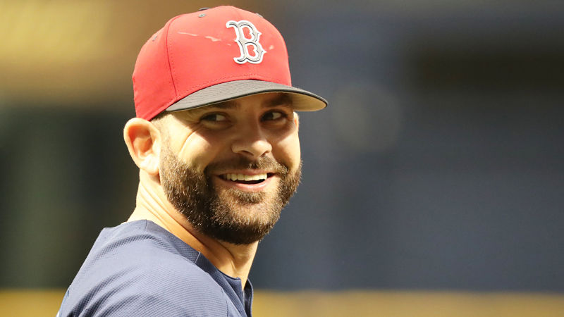 Boston Red Sox first baseman Mitch Moreland