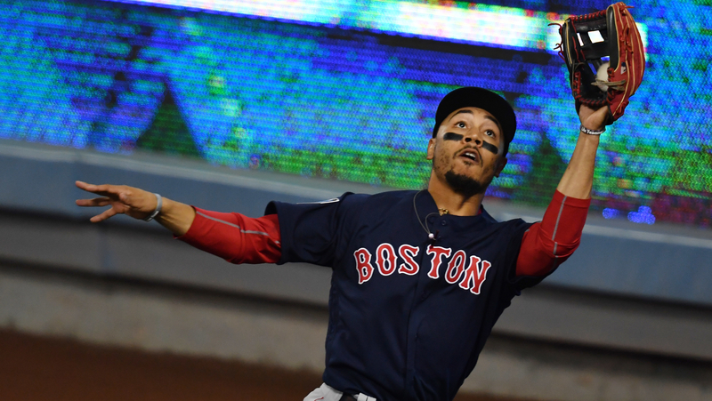 Boston Red Sox Right Fielder Mookie Betts