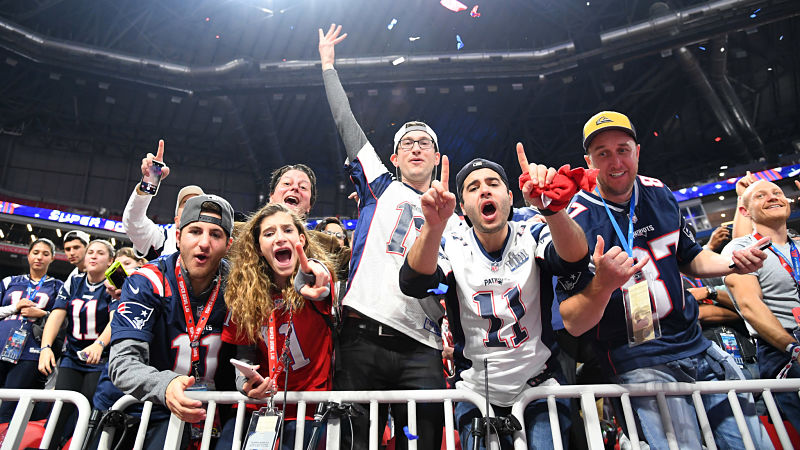 New England Patriots fans