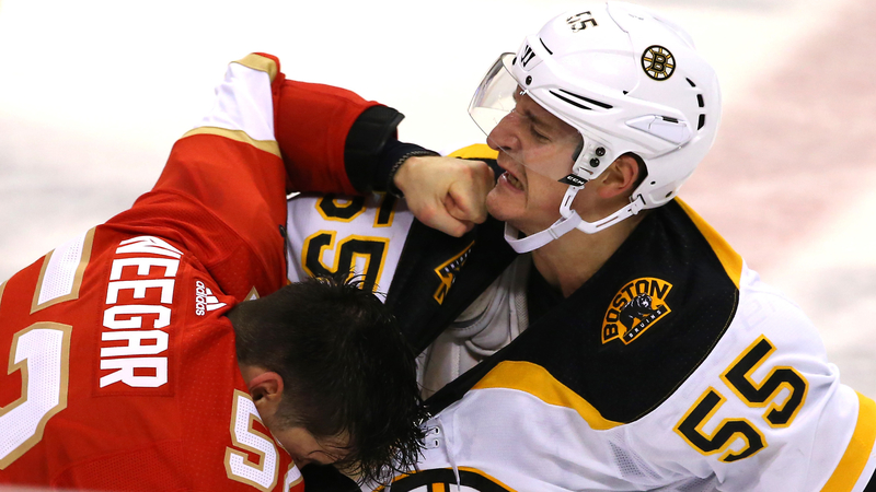 Bruins forward Noel Acciari