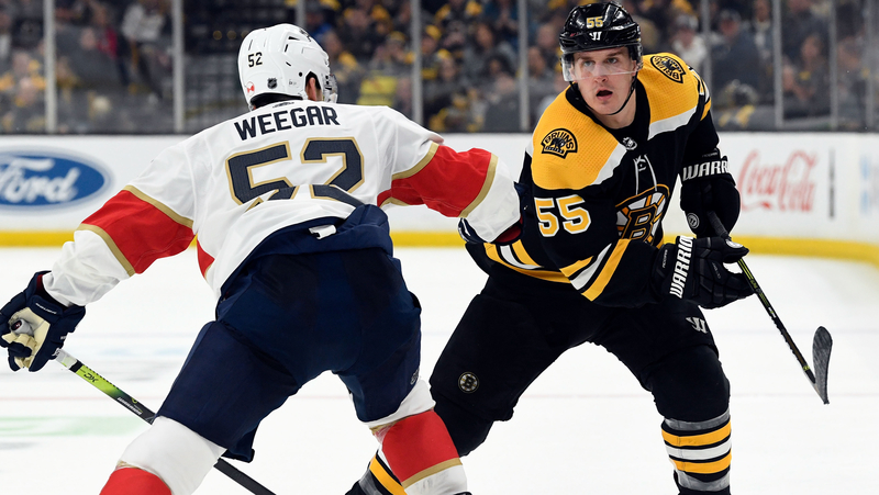 Boston Bruins' Noel Acciari