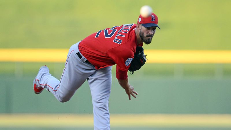 Boston Red Sox starter Rick Porcello