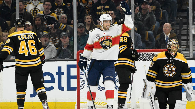 Florida Panthers' Riley Sheahan