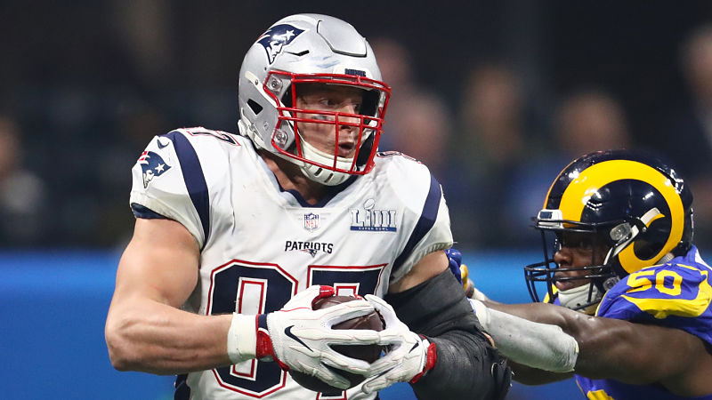 Former New England Patriot Rob Gronkowski