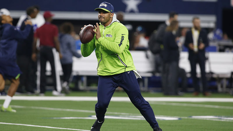 Seattle Seahawks quarterback Russell Wilson