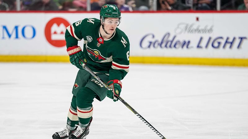 Minnesota Wild forward Ryan Donato