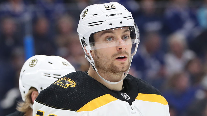 Boston Bruins center Sean Kuraly