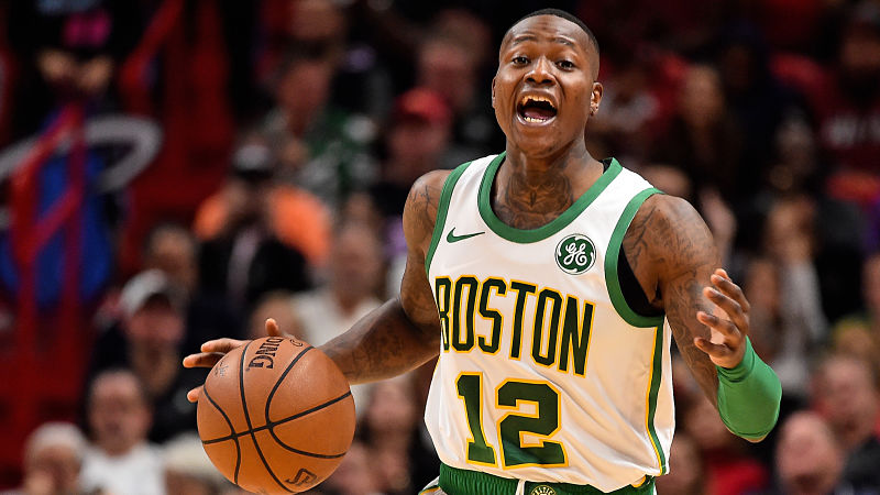 Boston Celtics guard Terry Rozier