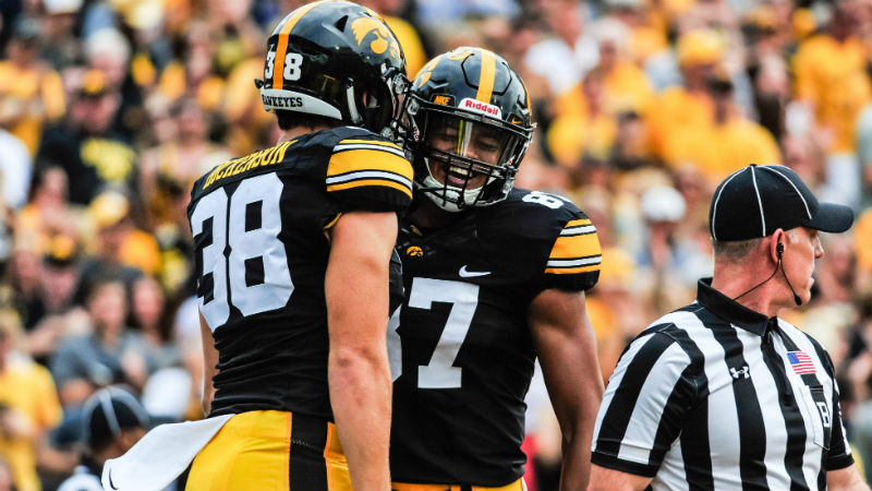 Iowa Hawkeyes tight end T.J. Hockenson
