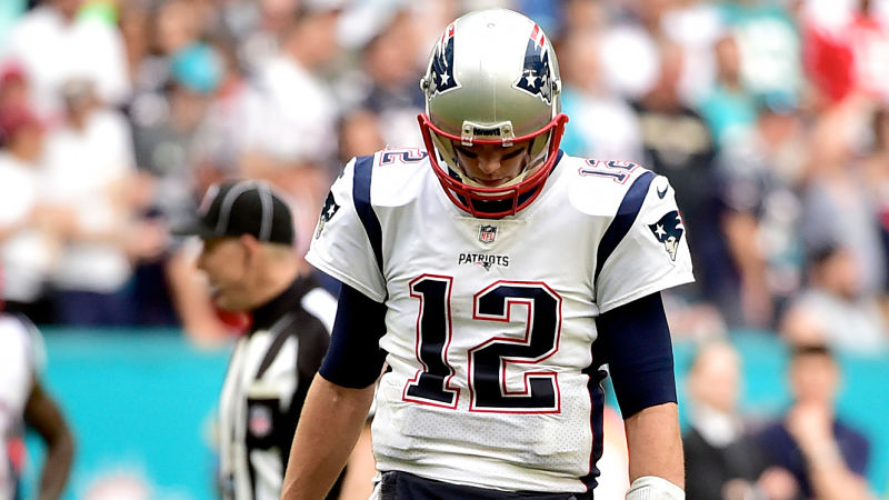 New England Patriots quarterback Tom Brady