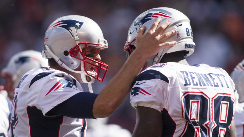 Tom Brady, Martellus Bennett