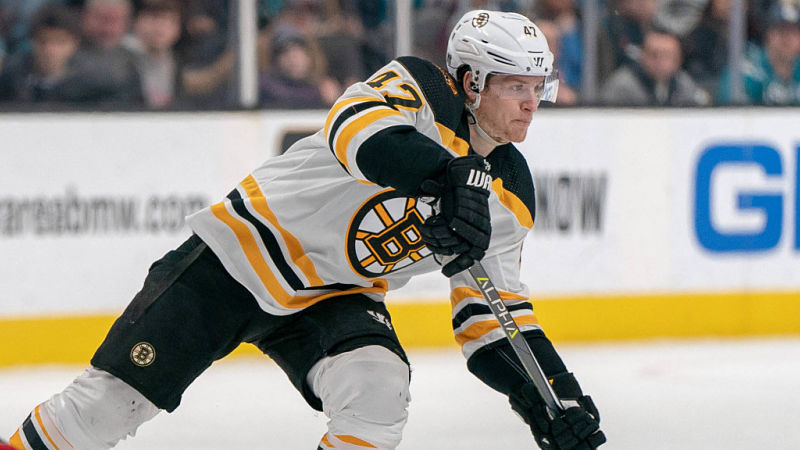 Boston Bruins defenseman Torey Krug