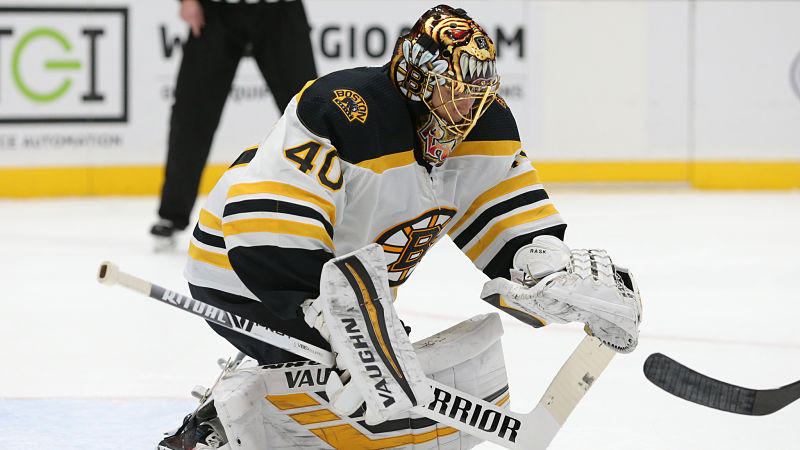 Boston Bruins goaltender Tuukka Rask