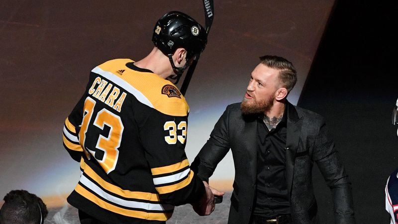 Zdeno Chara, Conor McGregor