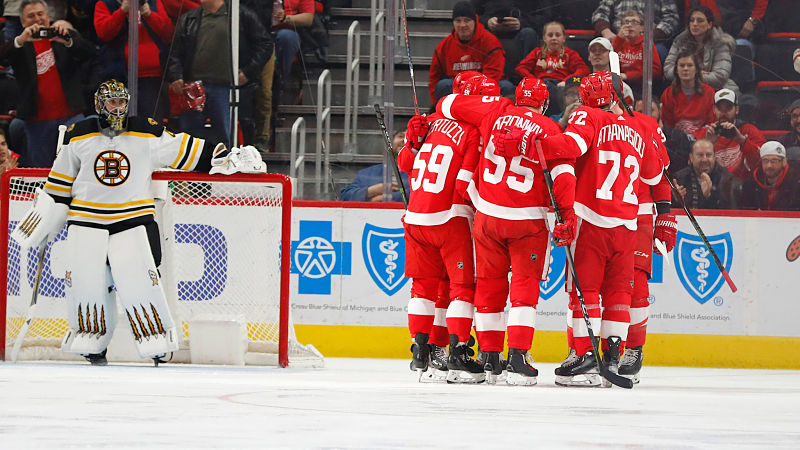 Boston Bruins at Detroit Red Wings