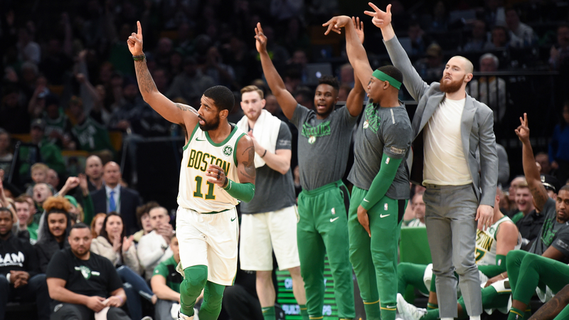Boston Celtics Guard Kyrie Irving