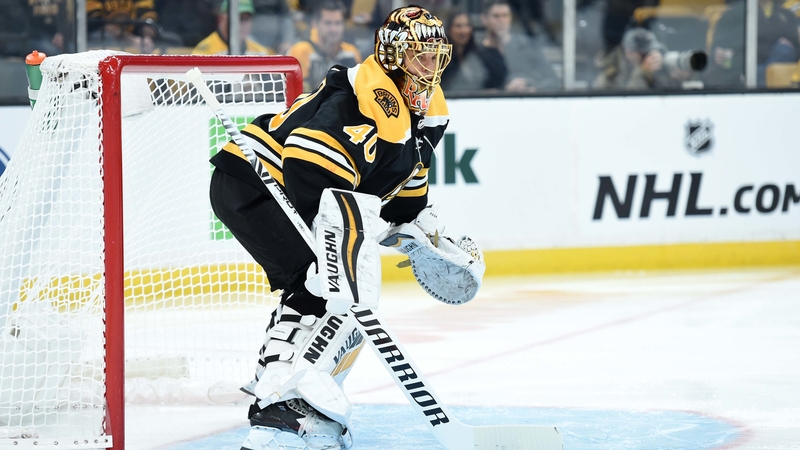 Boston Bruins Goalie Tuukka Rask