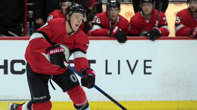 Ottawa Senators' Brady Tkatchuk