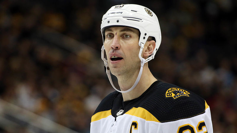 Boston Bruins defenseman Zdeno Chara