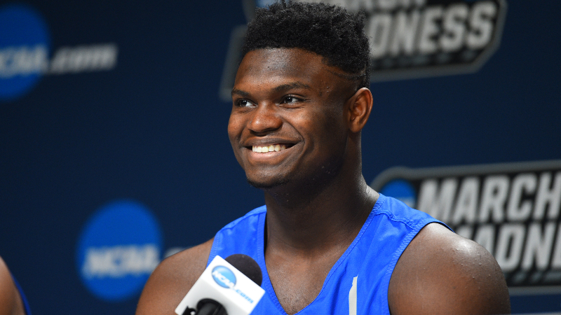 Duke Blue Devils forward Zion Williamson
