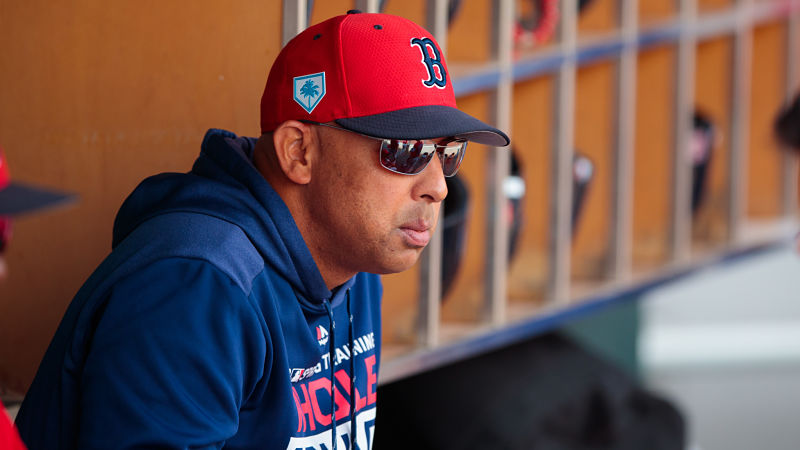 Boston Red Sox manager Alex Cora