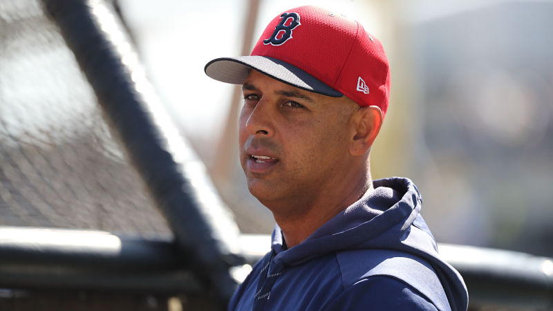 Boston Red Sox manager Alex Cora