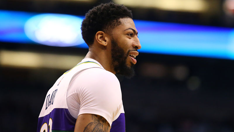 New Orleans Pelicans forward Anthony Davis