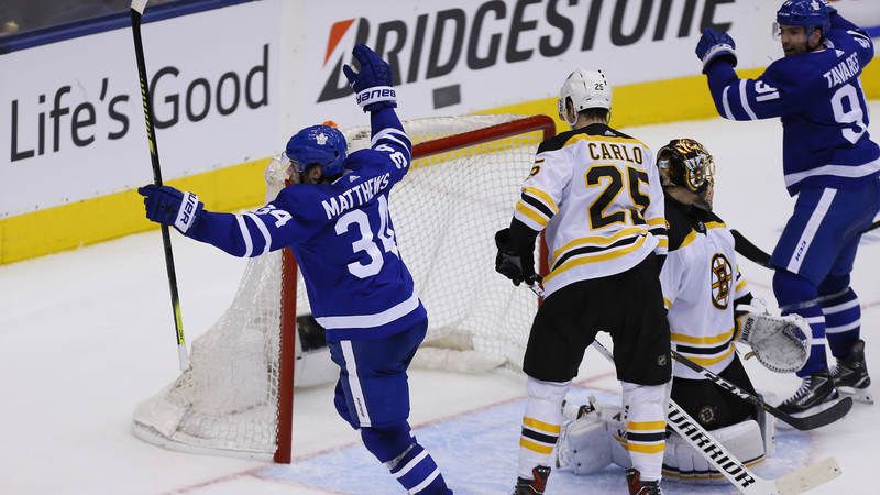 Maple Leafs forward Auston Matthews