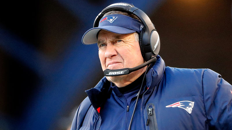 New England Patriots coach Bill Belichick