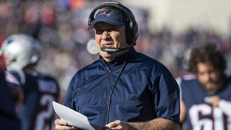 New England Patriots coach Bill Belichick