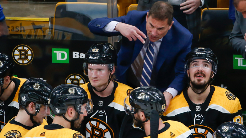 Bruins head coach Bruce Cassidy