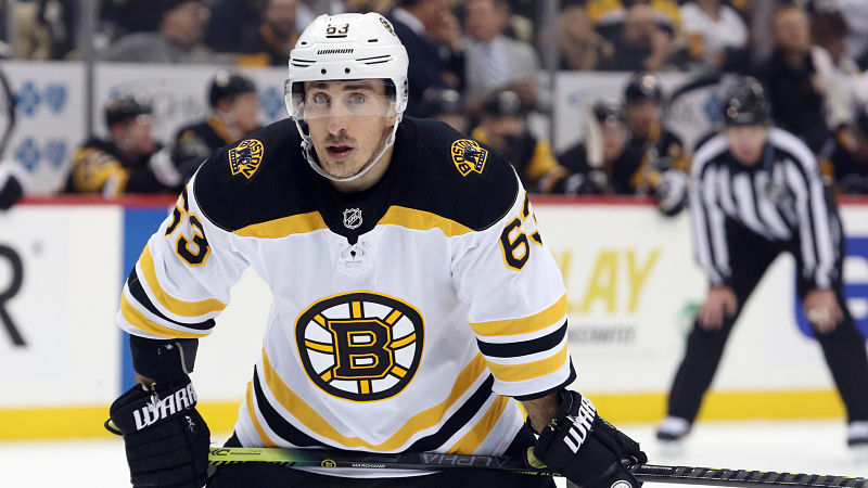 Boston Bruins forward Brad Marchand