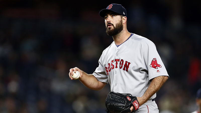 Boston Red Sox pitcher Brandon Workman