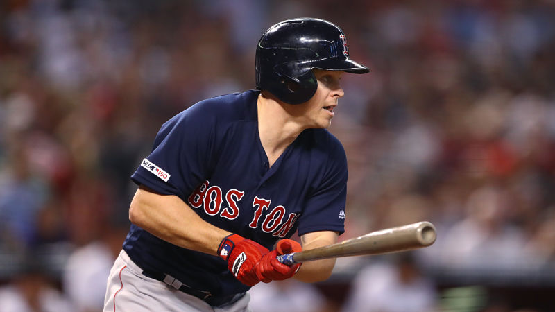 Boston Red Sox infielder Brock Holt