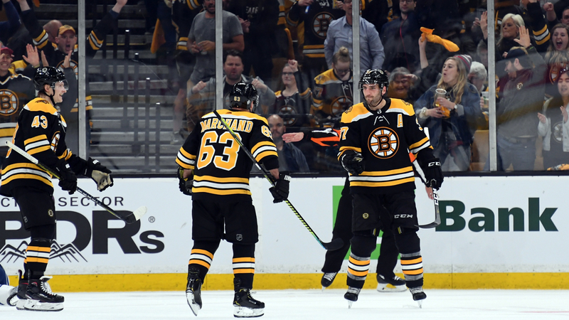 Boston Bruins Vs. Toronto Maple Leafs