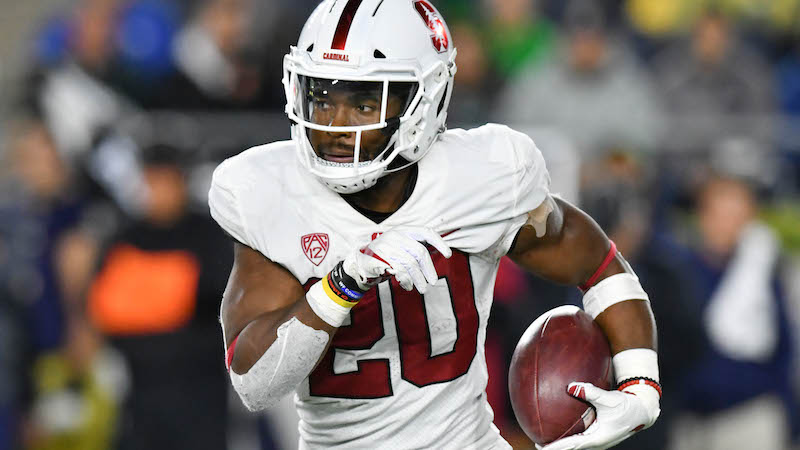 Stanford running back Bryce Love