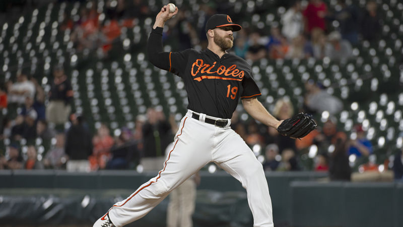 Baltimore Orioles infielder Chris Davis