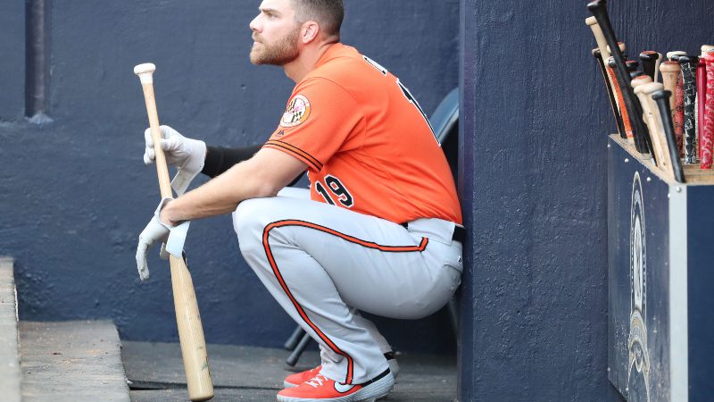 ; Baltimore Orioles designated hitter Chris Davis