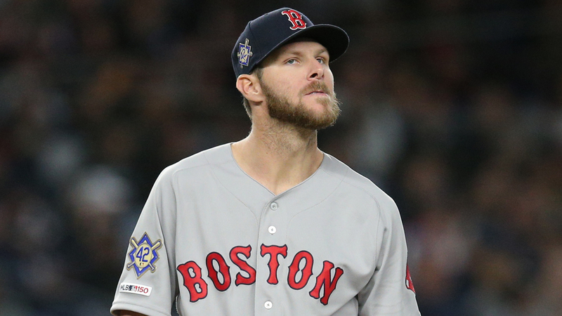 Red Sox starter Chris Sale