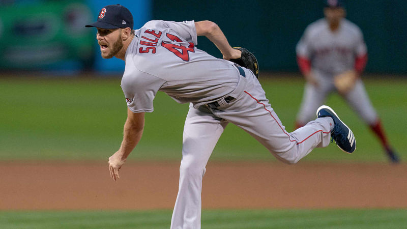 Boston Red Sox pitcher Chris Sale