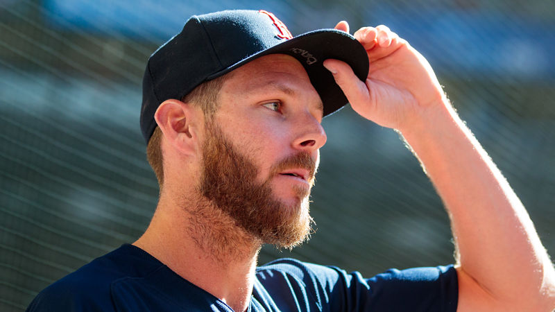 Boston Red Sox pitcher Chris Sale