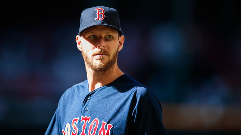 Boston Red Sox pitcher Chris Sale