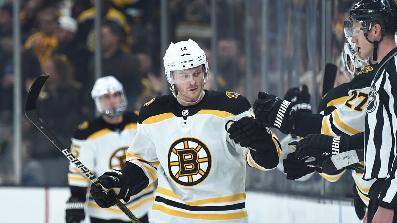 Boston Bruins forward Chris Wagner