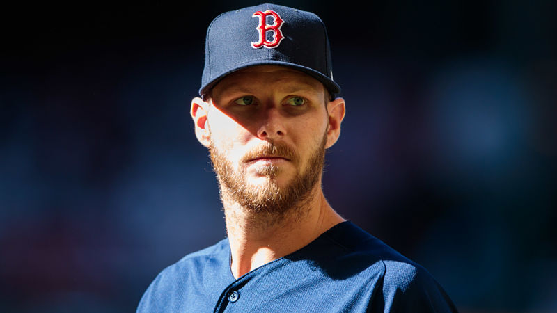 Boston Red Sox pitcher Chris Sale