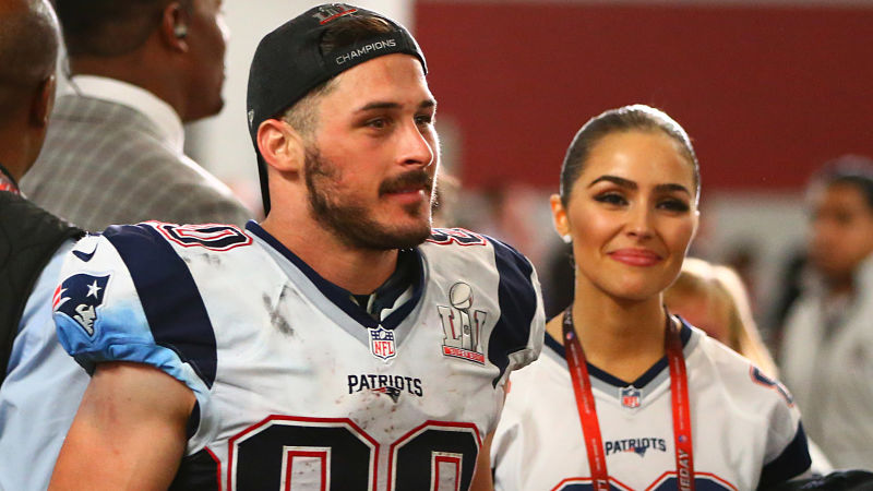 Detroit Lions receiver Danny Amendola and supermodel Olivia Culpo